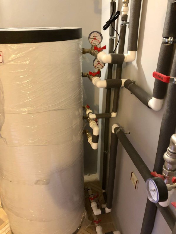 отопление  отеля крым монтаж