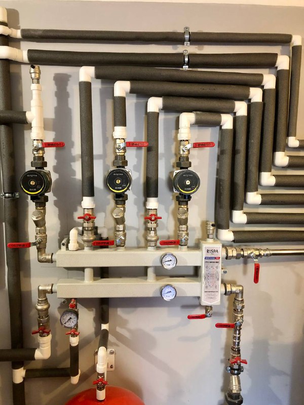 монтаж котельной отопления в доме крым