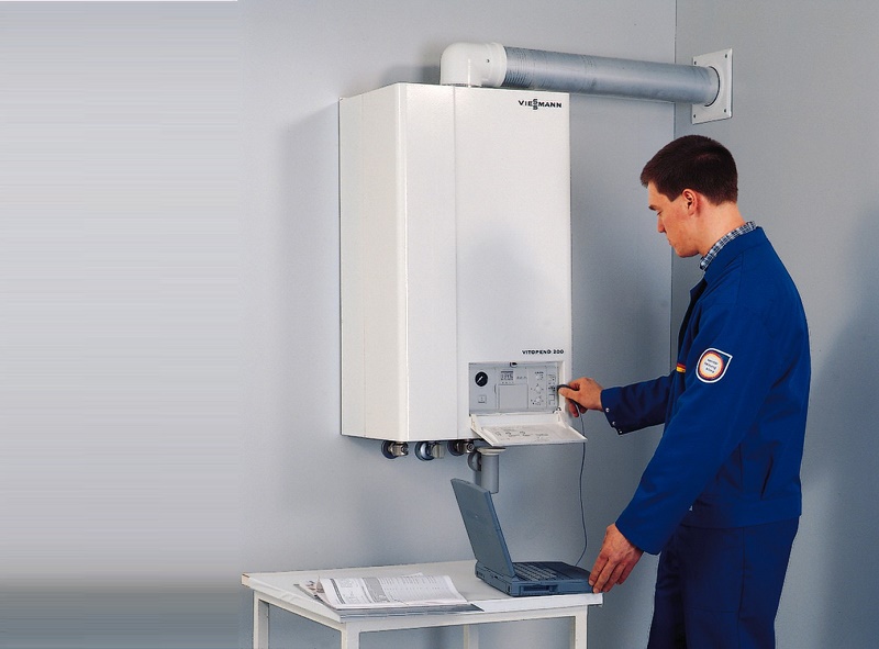 котел в Симферополе установка