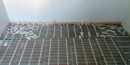 Теплый пол на мате DEVI