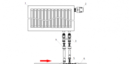 Монтаж радиатора Крым